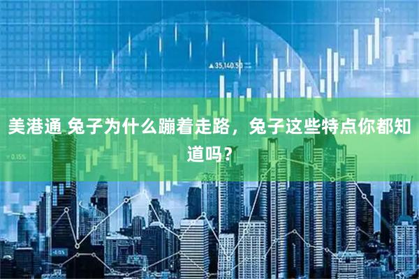 美港通 兔子为什么蹦着走路，兔子这些特点你都知道吗？