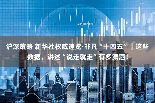 沪深策略 新华社权威速览·非凡“十四五”｜这些数据，讲述“说走就走”有多潇洒！